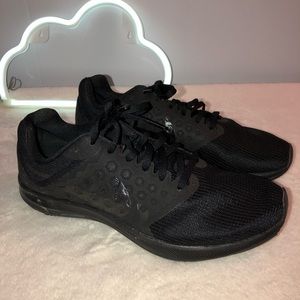 Black Nike shoes